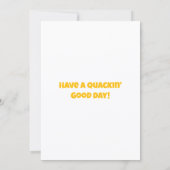 Hope your Easter is Ducky Feiertagskarte (Rückseite)