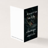 Hope Zitat von F. Scott Fitzgerald (Vorderseite)