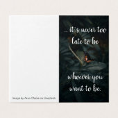 Hope Zitat von F. Scott Fitzgerald (Außenseite Aufgefaltet)