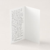 Hope Zitat von F. Scott Fitzgerald (Innenseite)