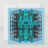 Hope Zuhause Grußkarte (Vorderseite)