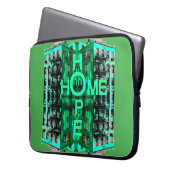 Hope Zuhause Laptopschutzhülle (Vorderseite Links)