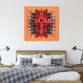 Hope Zuhause Leinwanddruck (Insitu (Schlafzimmer))