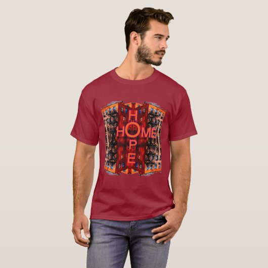 Hope Zuhause T-Shirt (Vorne ganz)