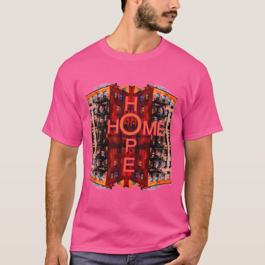Hope Zuhause T-Shirt (Vorderseite)