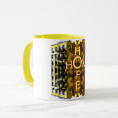 Hope Zuhause Tasse (Vorderseite Links)