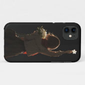 Hopeful gaze iPhone case (Rückseite (Horizontal))