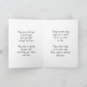 Hopeful Poem about Things Getting Better Karte (Innenseite)