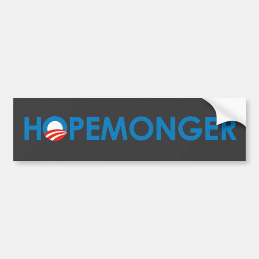 HOPEMONGER AUTOAUFKLEBER (Vorne)