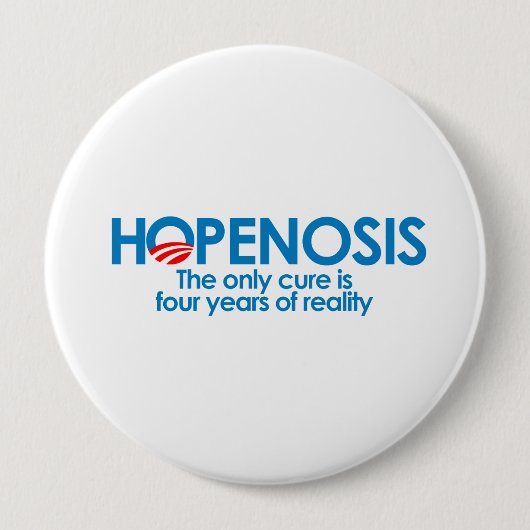 Hopenosis und vier Jahre Wirklichkeit Button (Vorderseite)