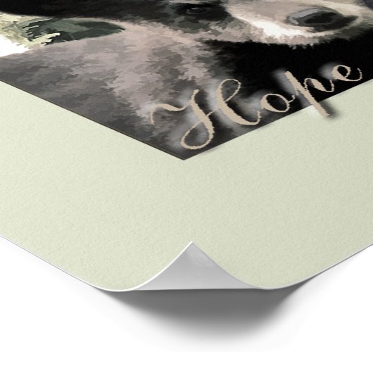 Hope's LIfe Poster (Ecke)