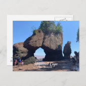 Hopewell Cape New Brunswick Postcard Postkarte (Vorne/Hinten)