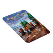 Hopewell Rocks Kanada Magnet (Rechte Seite)
