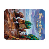 Hopewell Rocks Kanada Magnet (Horizontal)