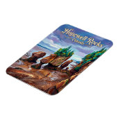 Hopewell Rocks Kanada Magnet (Linke Seite)