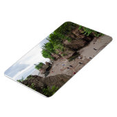Hopewell Rocks Low Tide Canada Flex Magnet (Linke Seite)