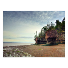 Hopewell Rocks New Brunswick Kanada Fotodruck