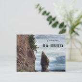 Hopewell Rocks Provincial Park New Brunswick Postkarte (Stehend Vorderseite)