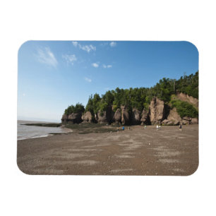 Hopewell Rocks und die Gezeitenforschung im Ozean Magnet