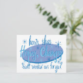 HOPEY-CHANGEY.2eps Postkarte (Stehend Vorderseite)