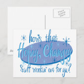 HOPEY-CHANGEY.2eps Postkarte (Vorne/Hinten)