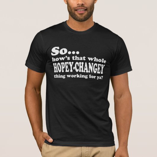 Hopey-Changey Sache T-Shirt (Vorderseite)
