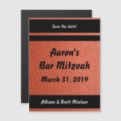 Hopfen Bar Mitzvah Magnet w/Umschlag (Vorne/Hinten)