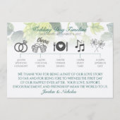 Hopfen, Bier-Hochzeitsprogramm Programm (Vorderseite)