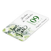 Hopfen, Bier speichern Sie das Datum Magnet (Linke Seite)