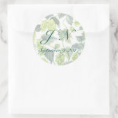 Hopfen, Bieraufkleber Runder Aufkleber (Tasche)