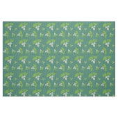 Hopfen, botanischer Gewebe-Entwurf Stoff (Fat Quarter (45,7 x 55,9 cm))
