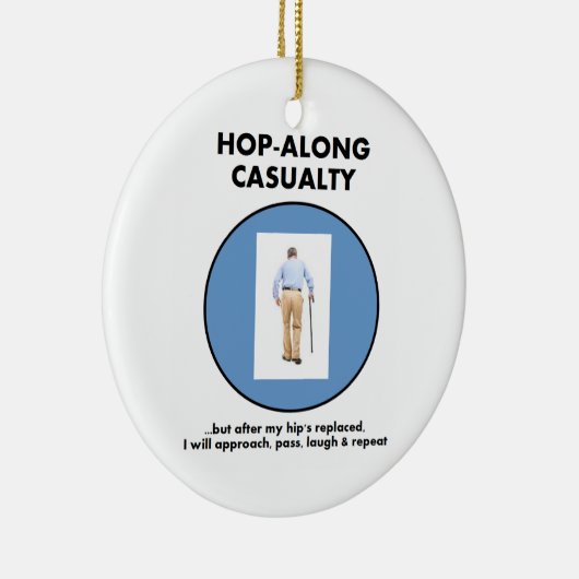 Hopfen-Entlang Unfall - bis angesagtes ersetzt Keramik Ornament (Rechts)