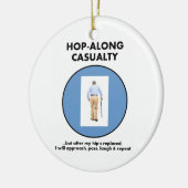 Hopfen-Entlang Unfall - bis angesagtes ersetzt Keramik Ornament (Links)