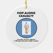 Hopfen-Entlang Unfall - bis angesagtes ersetzt Keramik Ornament (Hinten)