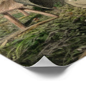 Hopfen Ernte 1857 Poster (Ecke)