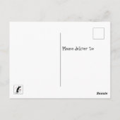 Hopfen habe ich Prosecco anstelle von Milch wieder Postkarte (Rückseite)