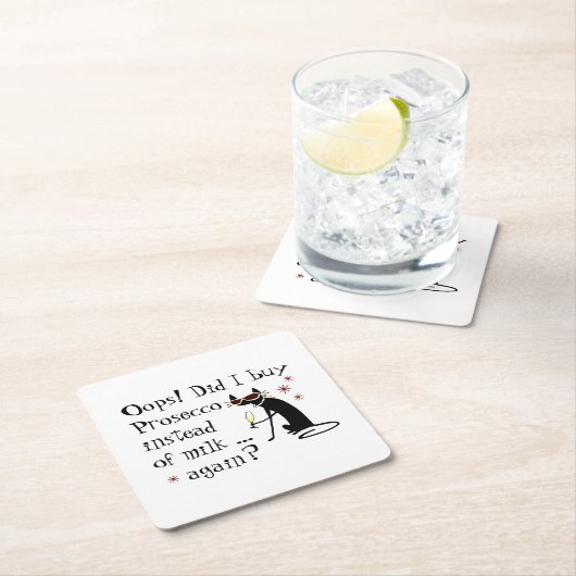 Hopfen habe ich Prosecco anstelle von Milch wieder Rechteckiger Pappuntersetzer (Vor Ort)