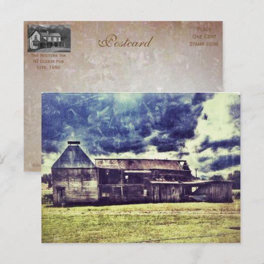 Hopfen Postkarte (Vorne/Hinten)