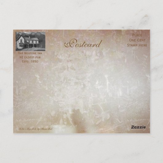 Hopfen Postkarte (Rückseite)