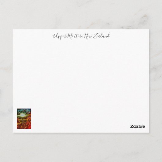 Hopfen Postkarte (Rückseite)