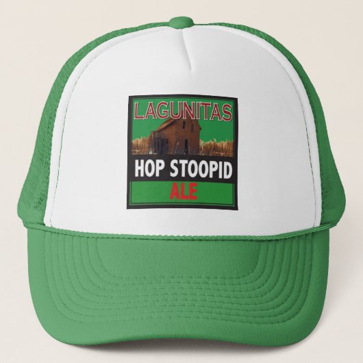 Hopfen Stoopid Truckerkappe (Vorderseite)