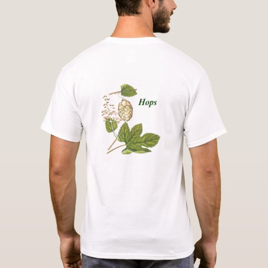Hopfen T-Shirt (Rückseite)