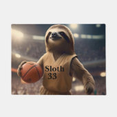 Hopfen und Hangs: Der Slam Dunking Sloth, Fußmatte (Vorderseite)