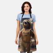 Hopfen und Hangs: Der Slam Dunking Sloth, Schürze (Getragen)