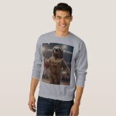Hopfen und Hangs: Der Slam Dunking Sloth, Sweatshirt (Vorne ganz)