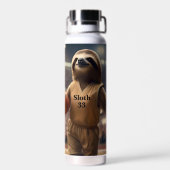 Hopfen und Hangs: Der Slam Dunking Sloth, Trinkflasche (Rückseite)