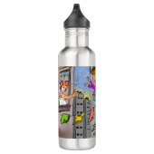 Hopfen Wasserflasche aus Edelstahl Edelstahlflasche (Rechts)