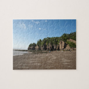 Hopfenfelsen und die Gezeitenforschung im Ozean Puzzle