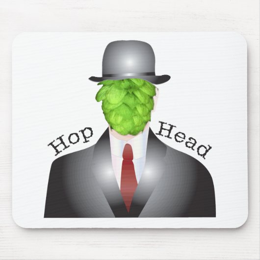 Hopfenkopf Mousepad (Vorne)