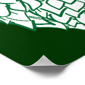 Hopfenmauer Poster (Ecke)